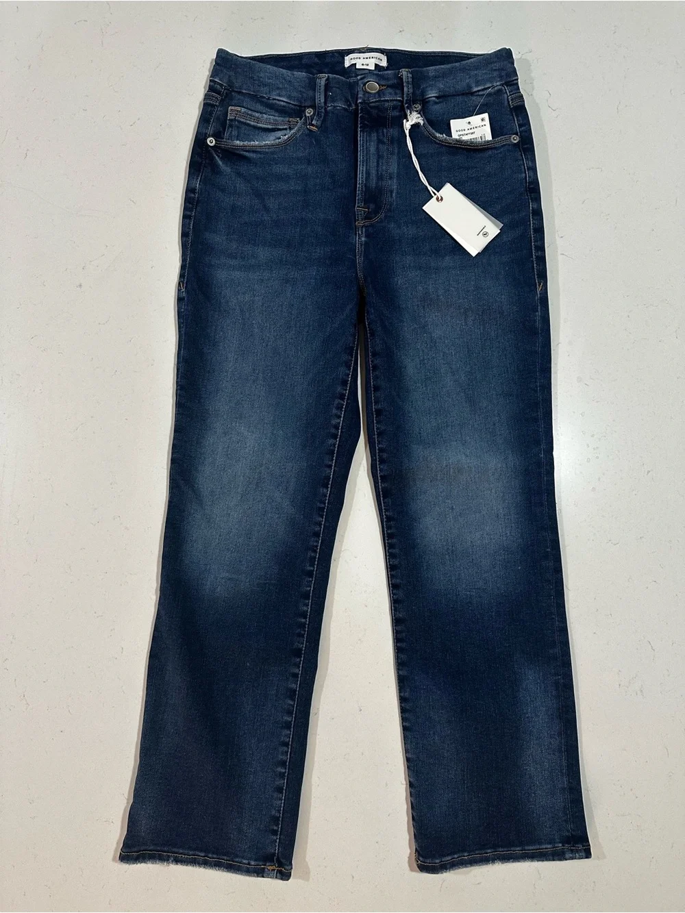 NWT Good American Good Petite Straight Jeans - Size 6-12